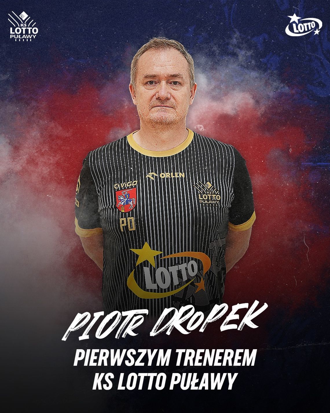 Piotr Dropek trenerem KS Lotto Puławy Piotr Dropek trenerem KS Lotto Puławy