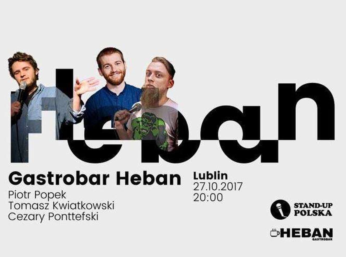 Piotr Popek i Tomasz Kwiatkowski. Stand-up w Hebanie
