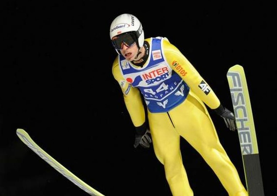 Piotr Żyła trzeci podczas konkursu skoków narciarskich w Planicy!