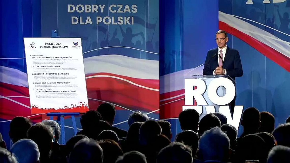 PiS zapowiada kolejne 500 plus. Premier przedstawił "Pakiet dla przedsiębiorców" PiS zapowiada kolejne 500 plus. Premier przedstawił "Pakiet dla przedsiębiorców"