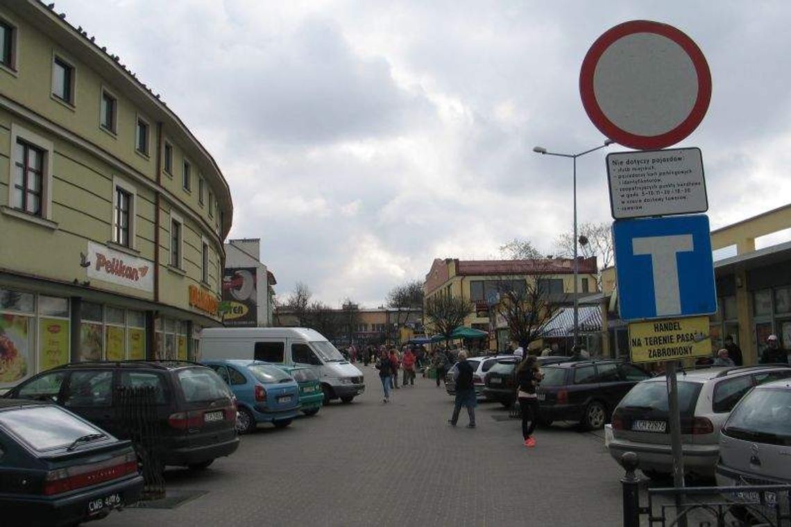 Plac Kupiecki w Chełmie po nowemu