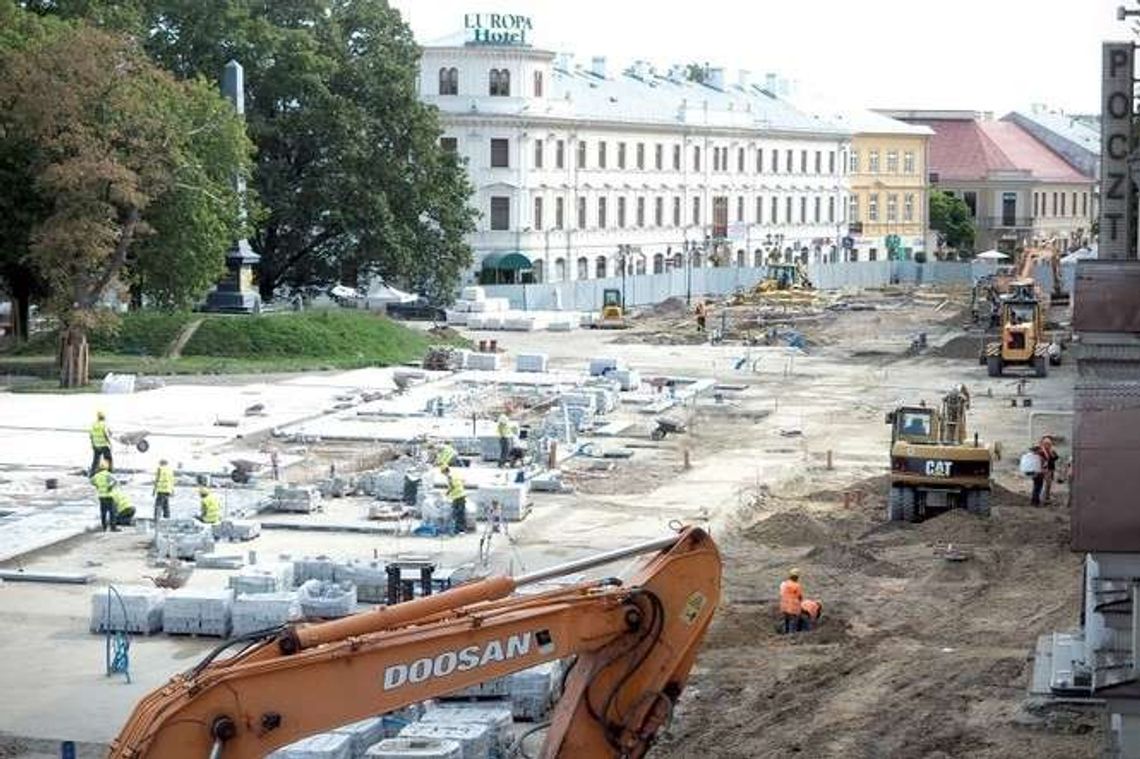 Plac Litewski. Ogląd z góry Plac Litewski. Ogląd z góry