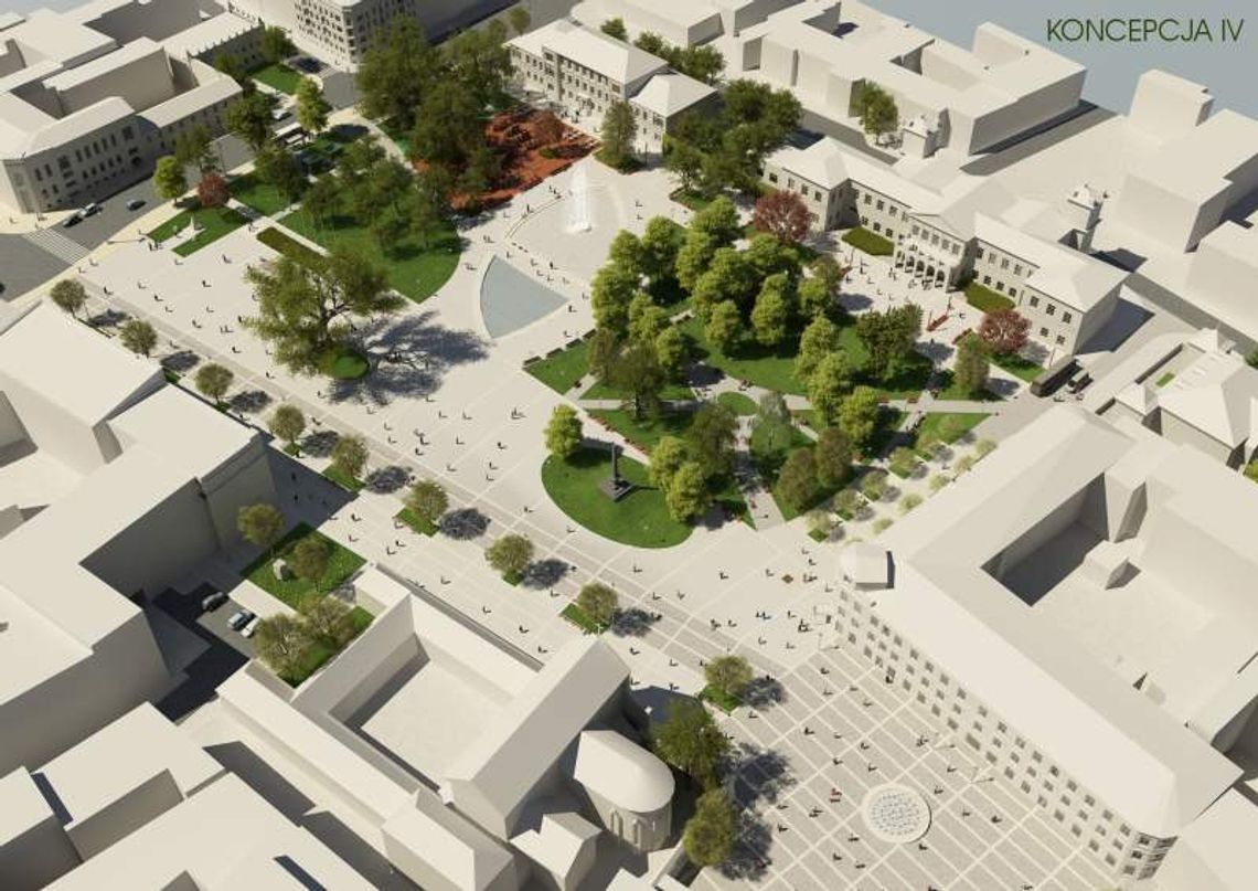 Plac Litewski w Lublinie - projekt przebudowy. Zobacz wizualizacje Plac Litewski w Lublinie - projekt przebudowy. Zobacz wizualizacje