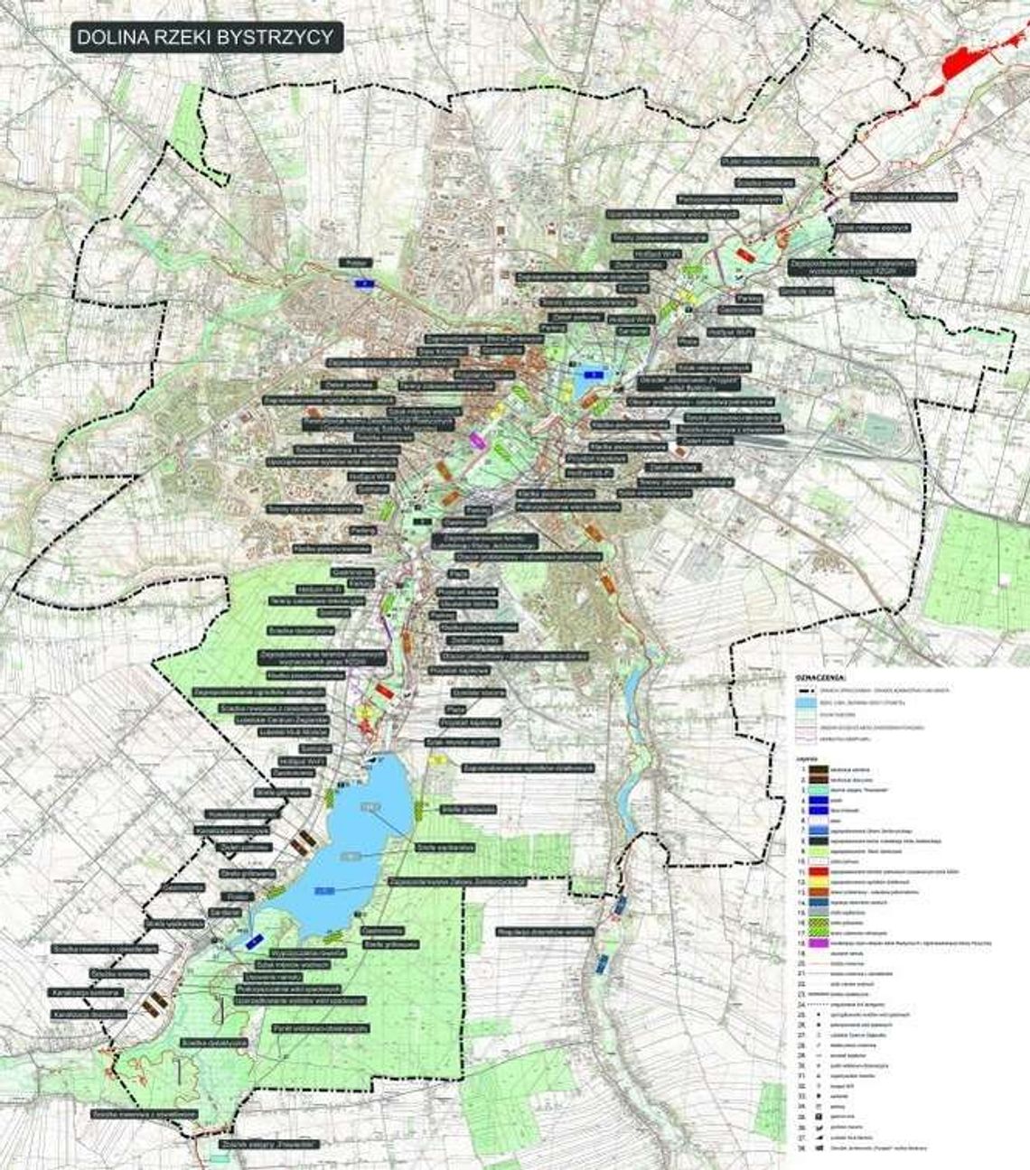 Plaże, kajaki, nowy park. Ratusz pokazał plan rewitalizacji doliny Bystrzycy. Za prawie 500 mln zł