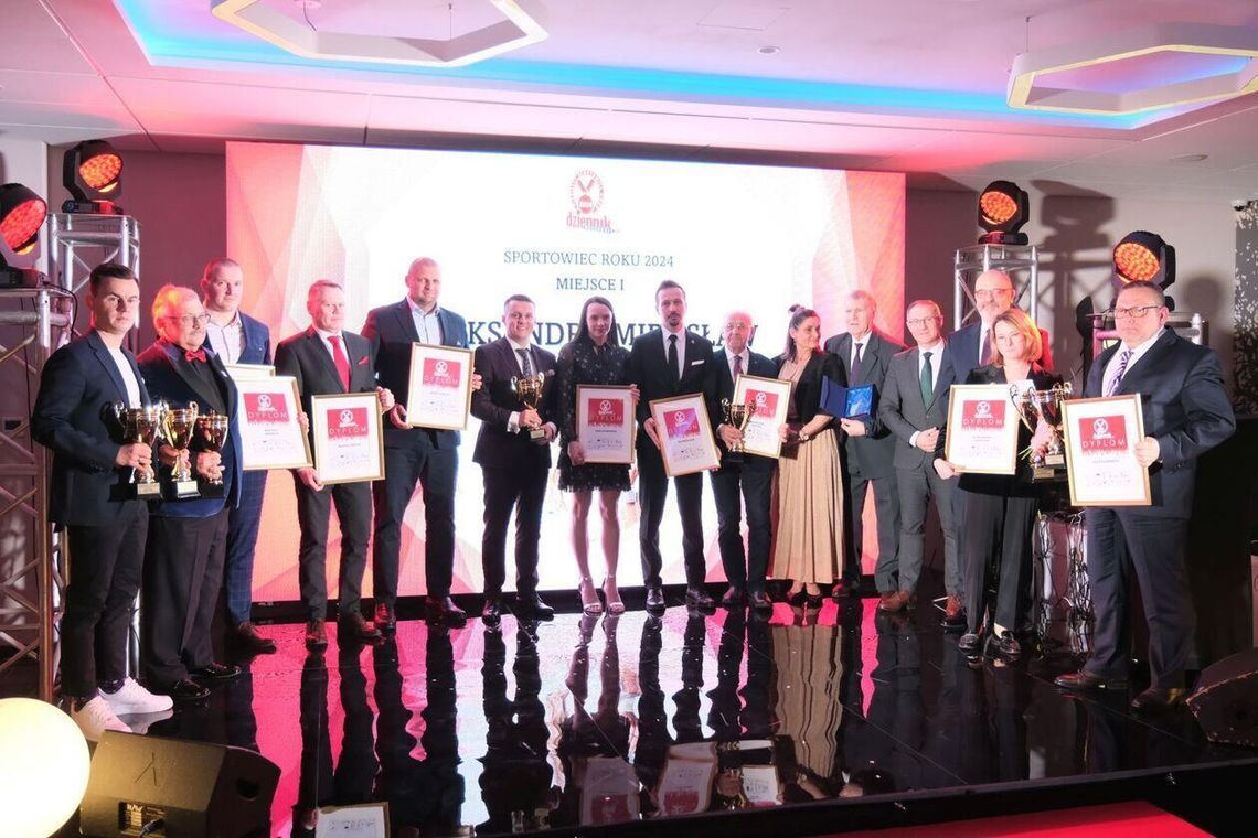 Gala Sportowiec Roku 2024 – laureaci plebiscytu Dziennika Wschodniego na scenie