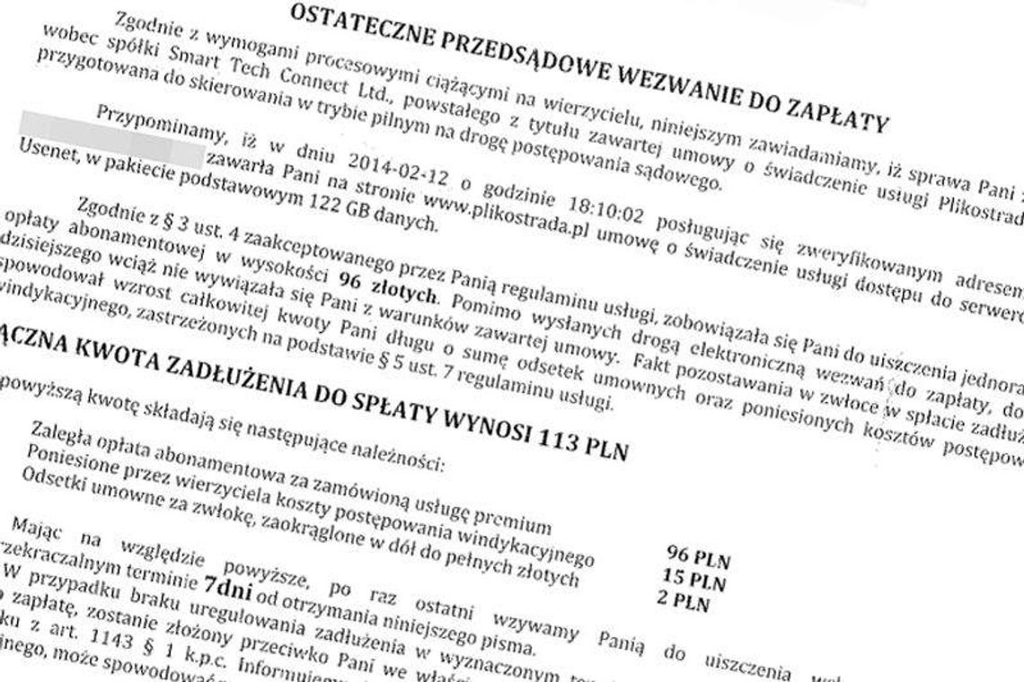 Plikostrada: Straszą sądem i każą płacić. Mieszkańcy Lublina dostali wezwania