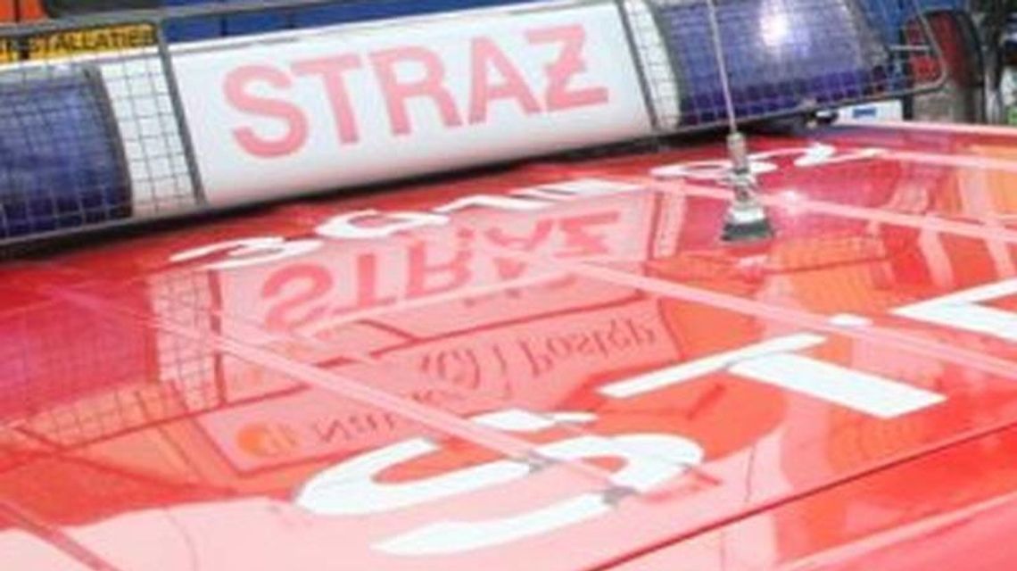 Płonie samochód na S12 Lublin – Warszawa. Zablokowany jeden pas