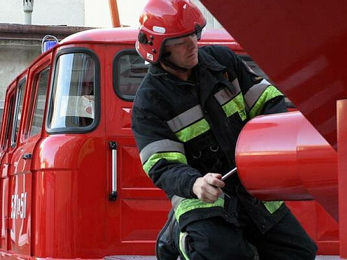 Płonie stodoła w Kocudzy: Piorun przyczyną pożaru