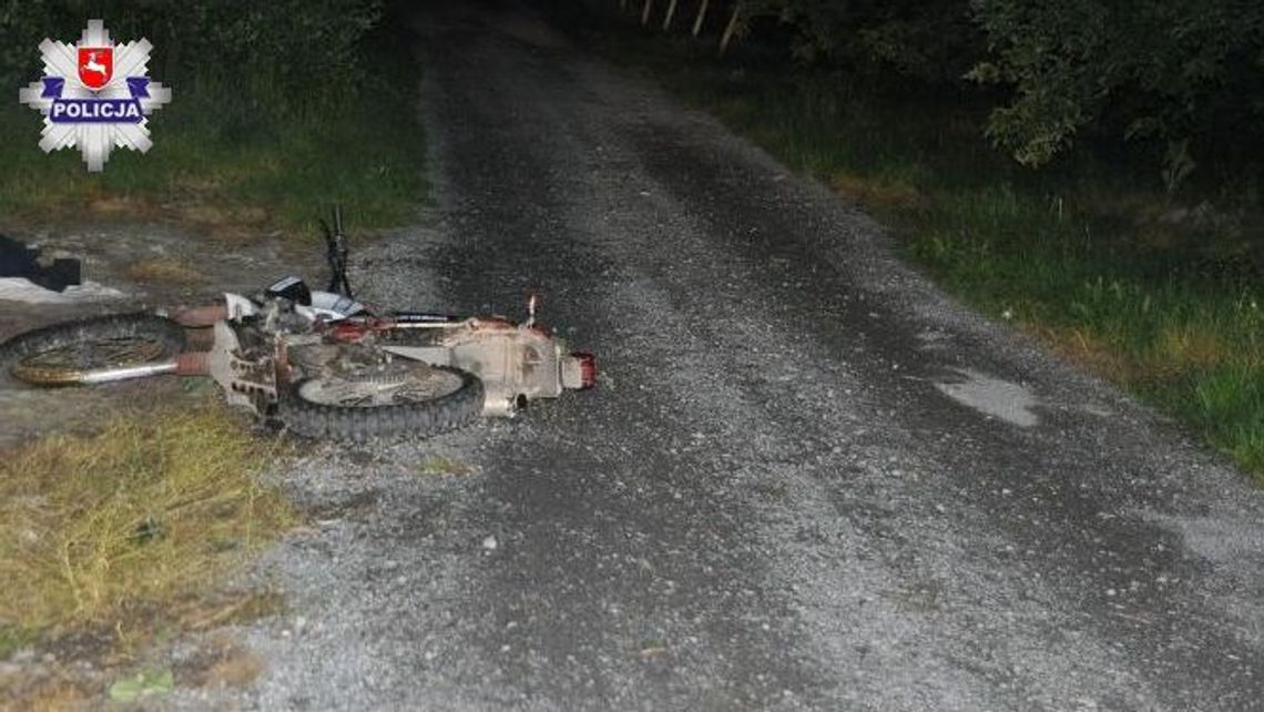 Po alkoholu wsiadł na motocykl. Podróż zakończył czołowym zderzeniem z drzewem Po alkoholu wsiadł na motocykl. Podróż zakończył czołowym zderzeniem z drzewem