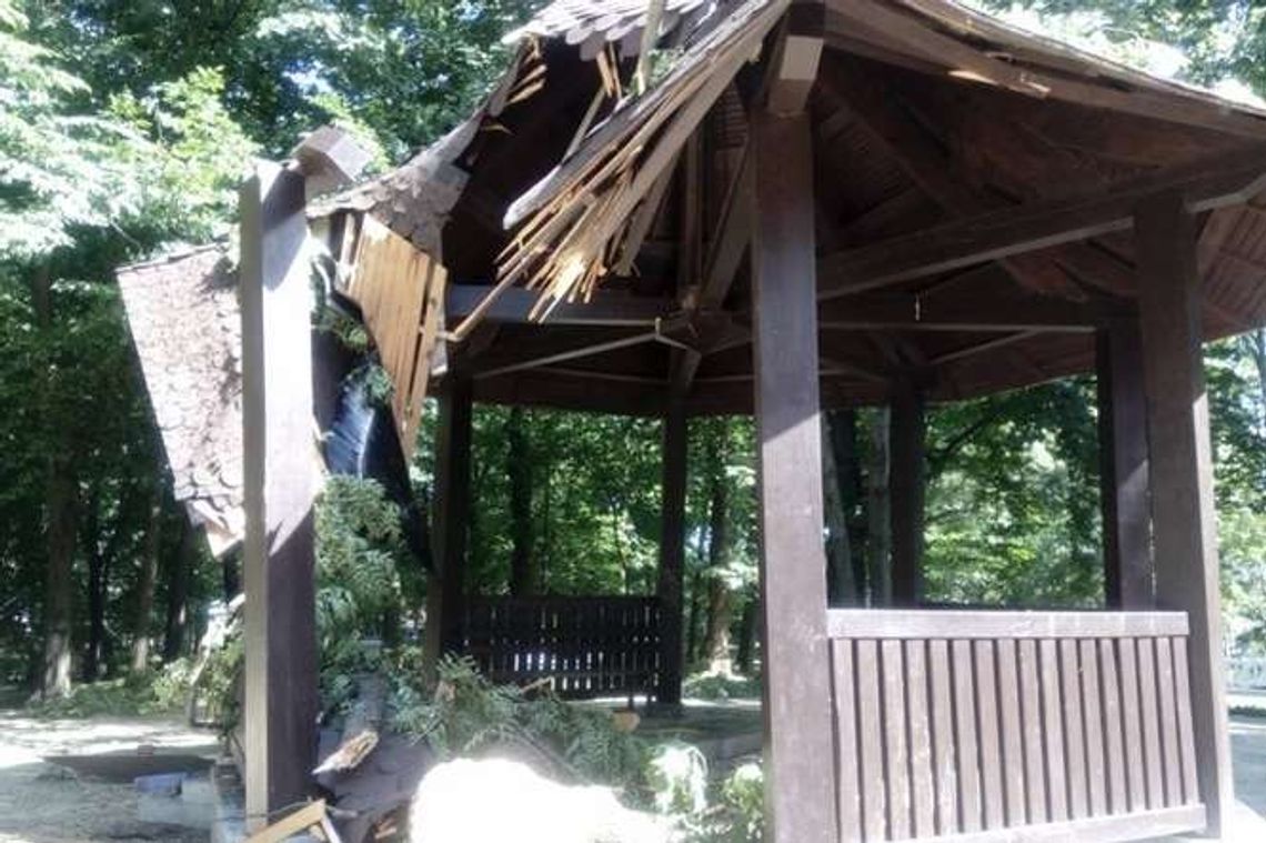 Po burzy w Lublinie: Ogród Saski nieprędko zostanie otwarty