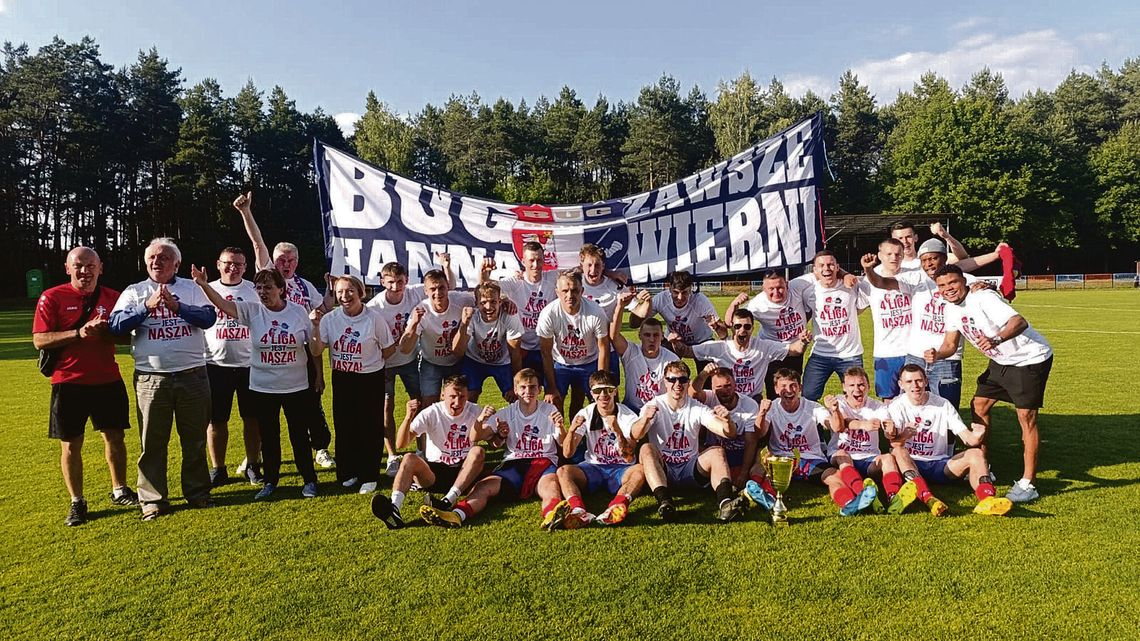 Po dwóch latach Bug Hanna ponownie zagra w IV lidze