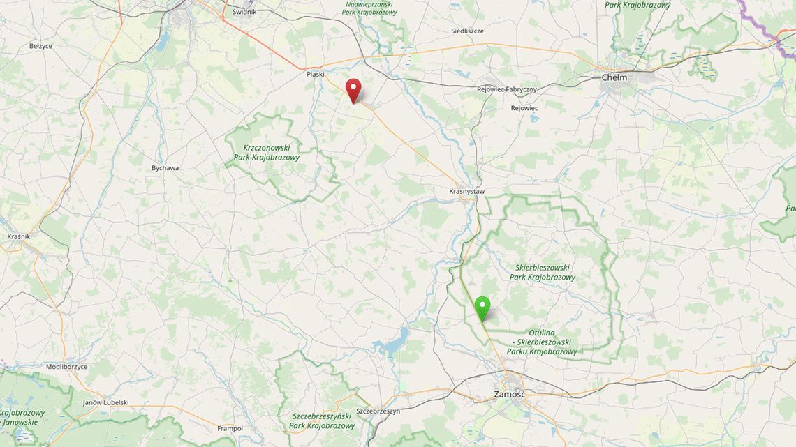 Po dwóch wypadkach spore utrudnienia na DK17 Po dwóch wypadkach spore utrudnienia na DK17