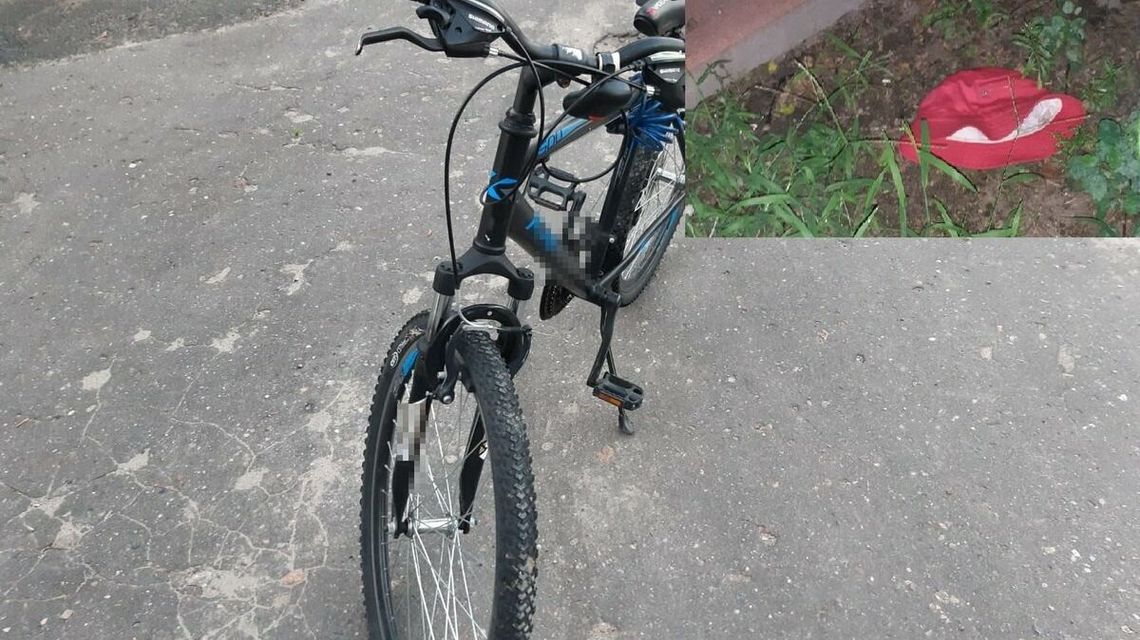 Po libacji odjechał cudzym rowerem. Wpadł, bo po drodze coś zgubił