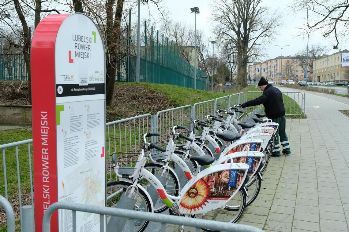 Po liftingu i remoncie. Więcej rowerów miejskich na lubelskich ulicach