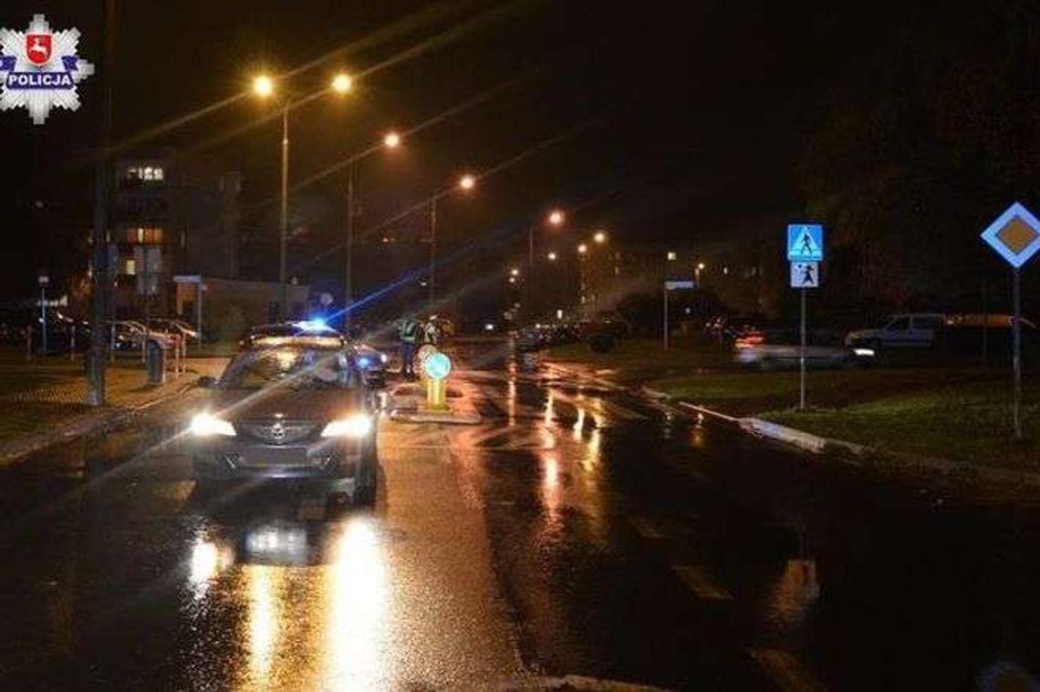 Po pijanemu potrącił pieszą na przejściu. Tłumaczył, że oślepiły go światła