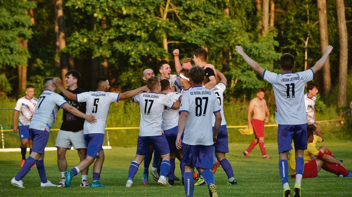 Po trzech latach Bizon Jeleniec wrócił do klasy okręgowej Po trzech latach Bizon Jeleniec wrócił do klasy okręgowej