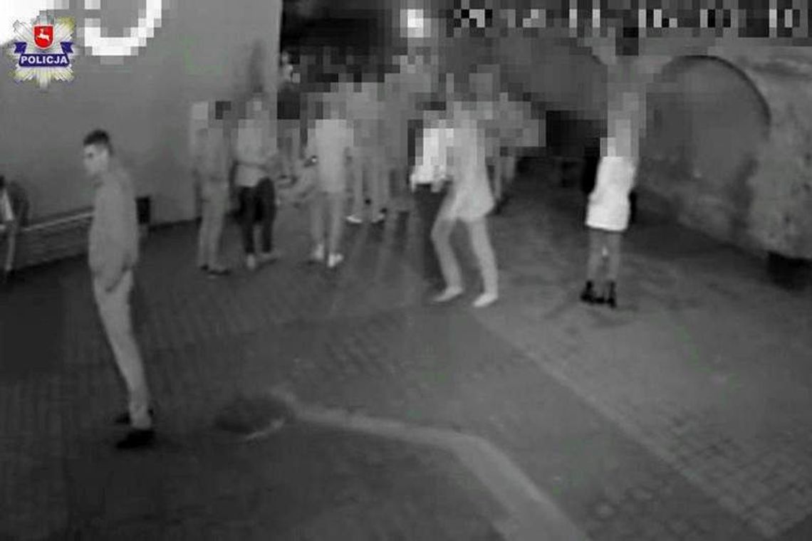 Pobicie przed klubem w Lublinie. Napastnika nagrał monitoring