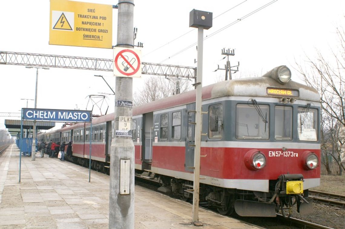 Pociąg Chełm - Wrocław z \"niespodzianką\" dla pasażerów Pociąg Chełm - Wrocław z \"niespodzianką\" dla pasażerów