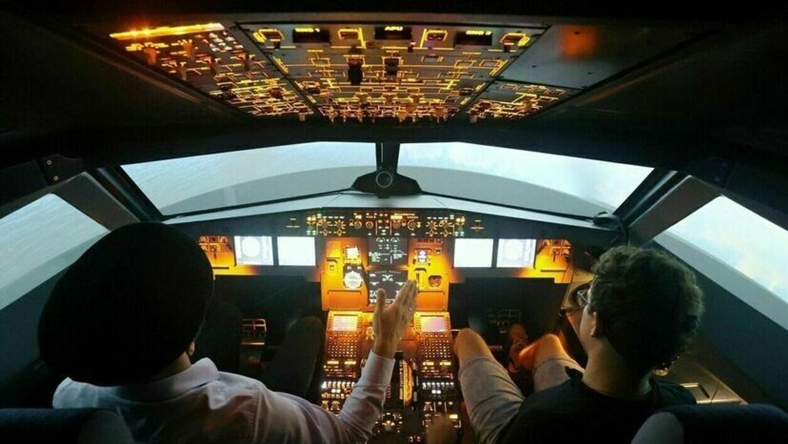 Poczuć się jak pilot za sterami airbusa 