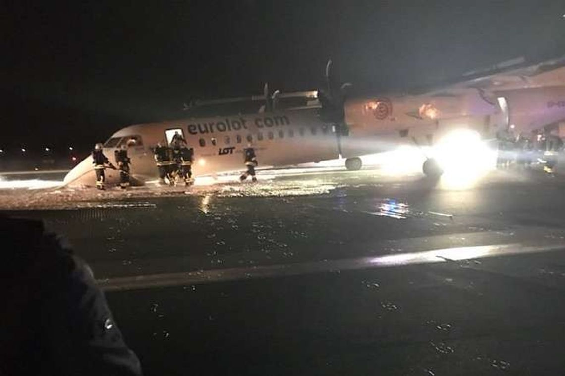 Podano przyczyny awaryjnego lądowania na lotnisku Chopina