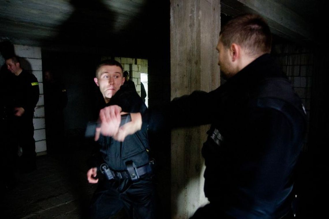 Podlascy policjanci ćwiczą izraelski styl walki (zdjęcia)