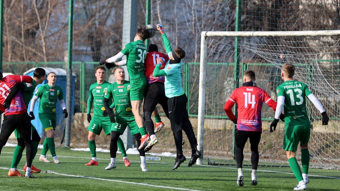 Podlasie pokonało w sparingu Broń Radom, tylko drobne urazy
