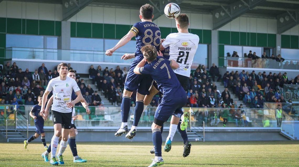 Podlasie zremisowało u siebie z Avią Świdnik, bez przełamania w Radzyniu Podlaskim