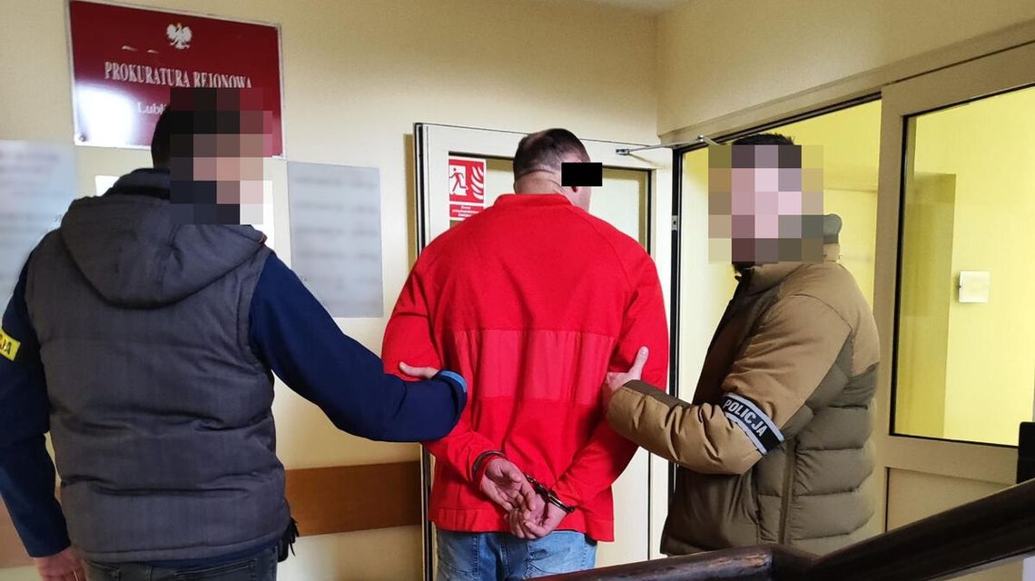 Podpalacz ciężarówki zatrzymany. Straty ponad 300 tys. złotych