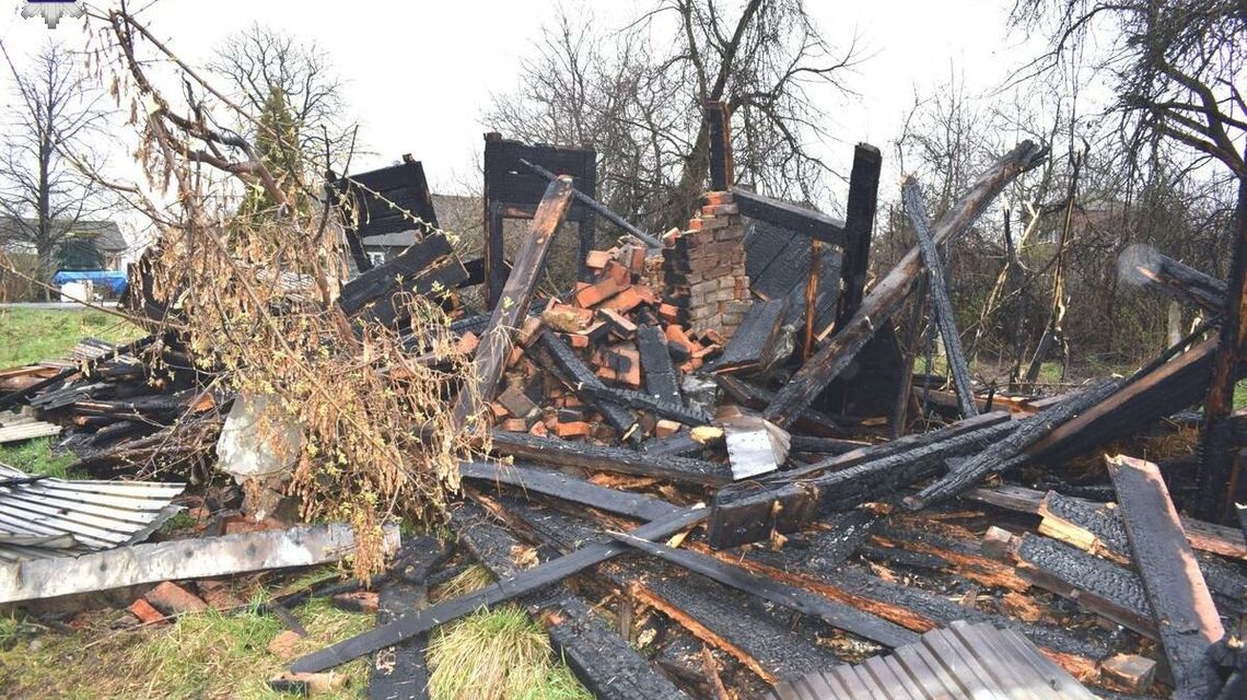 Podpalacz już w rękach policji. Najpierw musi wytrzeźwieć 