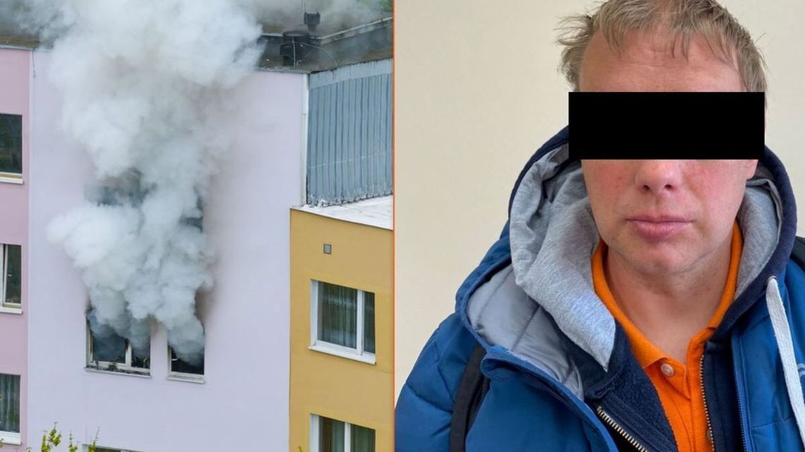 Podpalacz z Lublina zatrzymany. Może posiedzieć nawet 10 lat Podpalacz z Lublina zatrzymany. Może posiedzieć nawet 10 lat