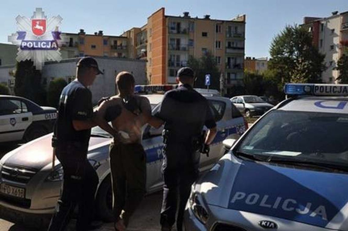 Podpalacz z Poniatowej pod dozorem policji. Spłonęło 1,7 ha lasów