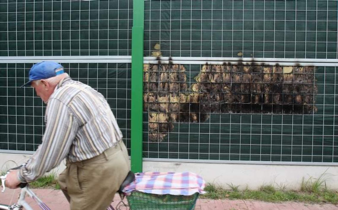 Podpalają ekrany przy nowych drogach, kradną znaki. Najgorzej jest w weekendy