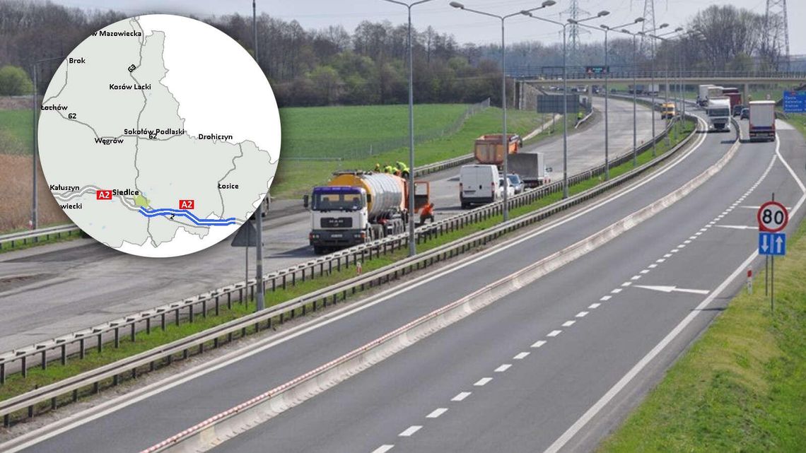 Podpisano umowę na koncepcję A2. Autostradą do Białej Podlaskiej w 2024 roku 