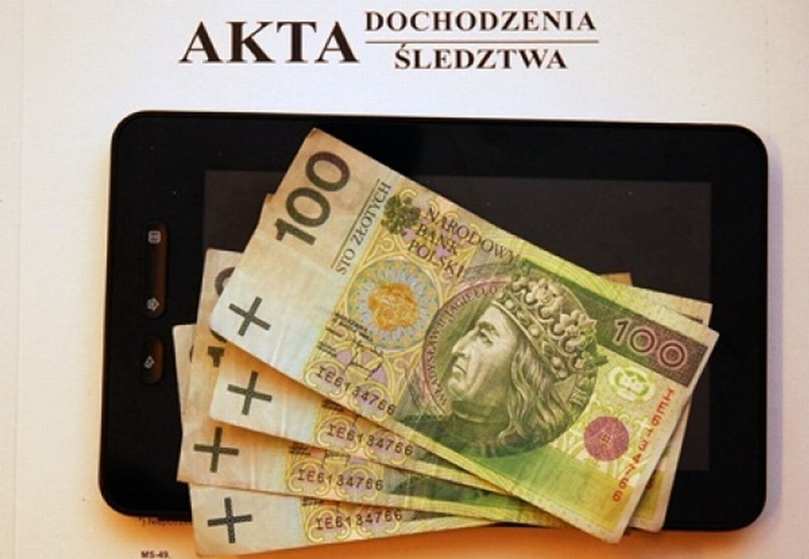 Podrobił stuzłotówki, kupił tablet