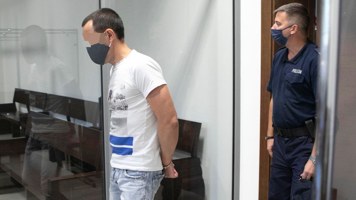 Podwójne zabójstwo koło Puław. Siergiej S.: "Dzisiaj do niczego się nie przyznaję"