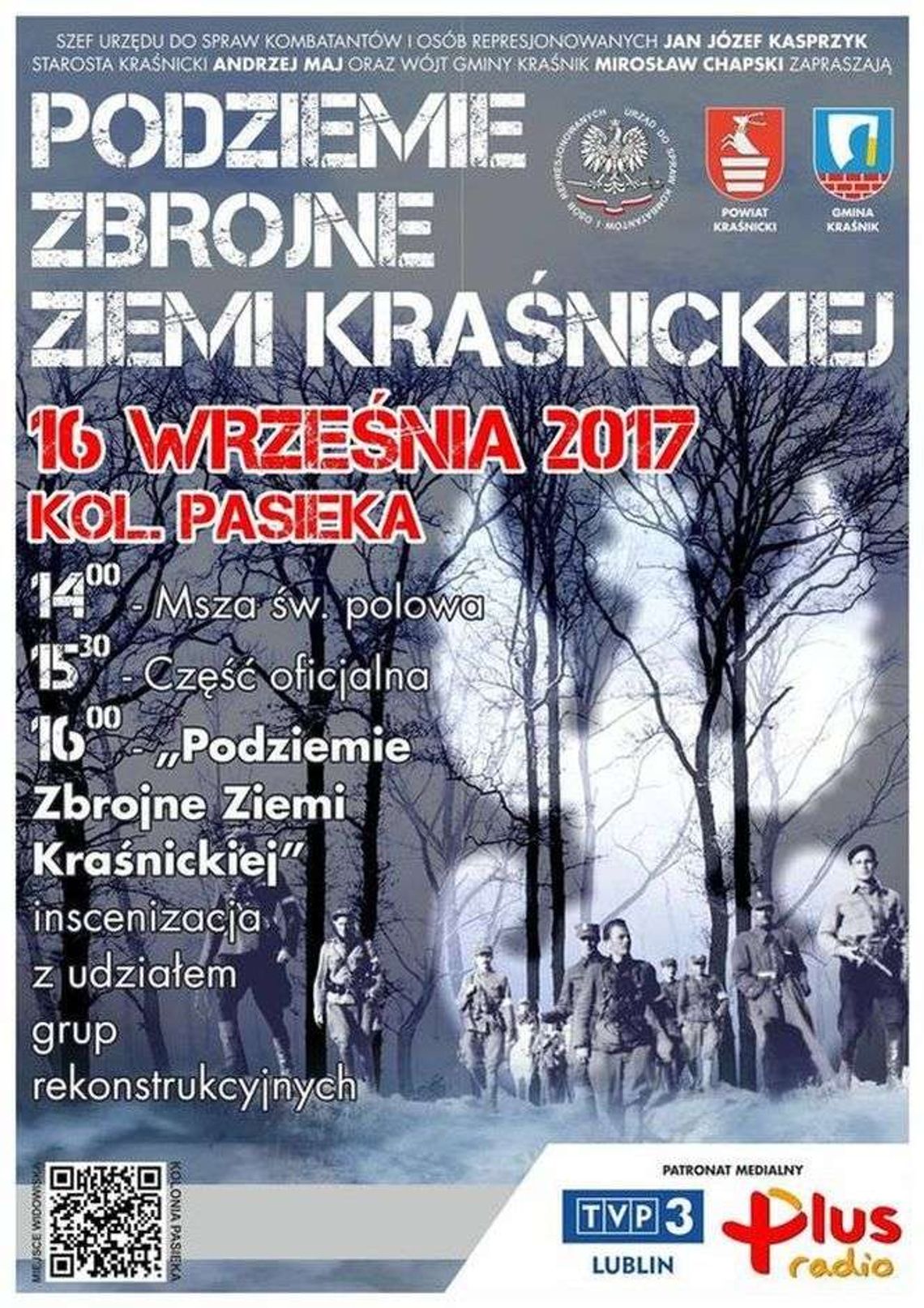 Podziemie zbrojne Ziemi Kraśnickiej. Inscenizacja historyczna