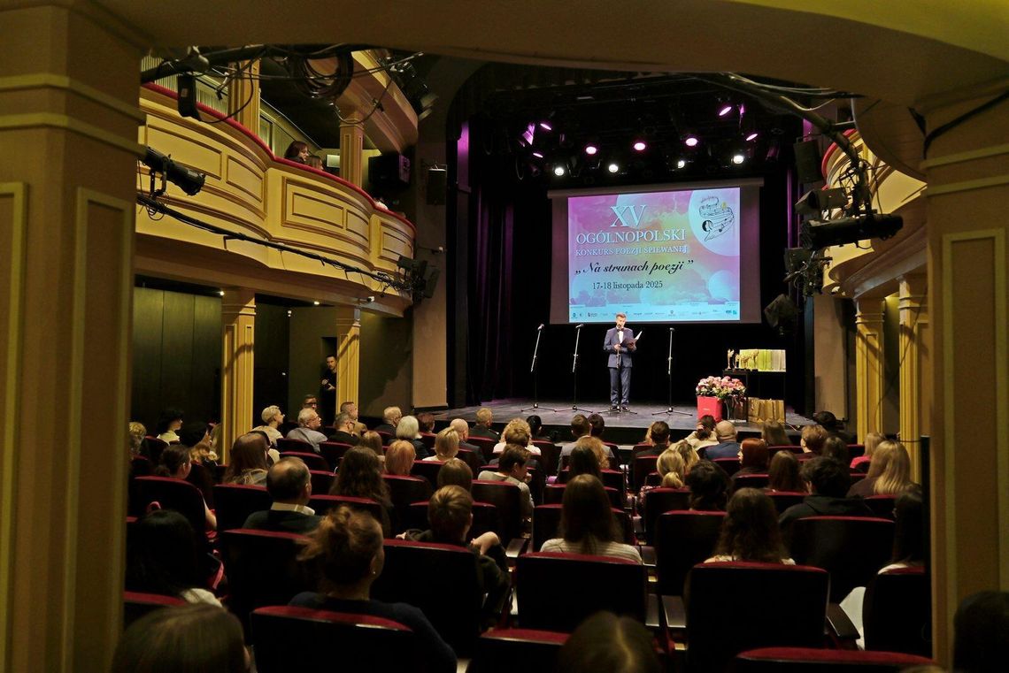 Poezja znów zaśpiewała w Lublinie. Znamy laureatów jubileuszowej edycji konkursu XV Konkurs Poezji Śpiewanej "Na strunach Poezji"