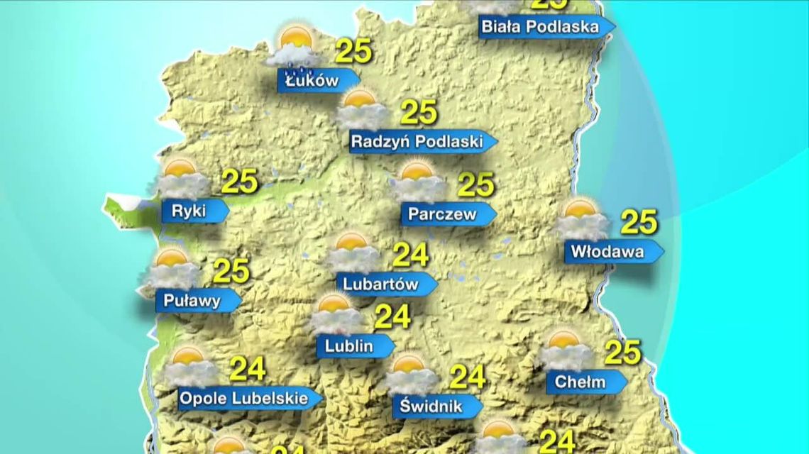 Pogoda dla Lublina. Piątek bez skwaru