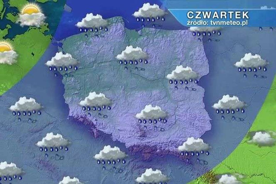 Pogoda na czwartek. Kiedy zrobi się ładniej? Pogoda na czwartek. Kiedy zrobi się ładniej?