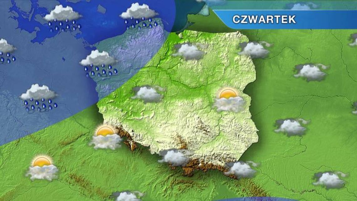 Pogoda na czwartek, piątek i sobotę