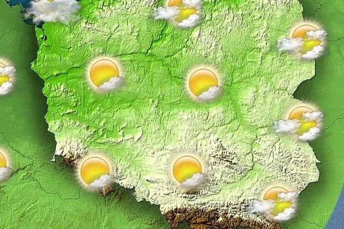 Pogoda na niedzielę. Będzie słonecznie Pogoda na niedzielę. Będzie słonecznie