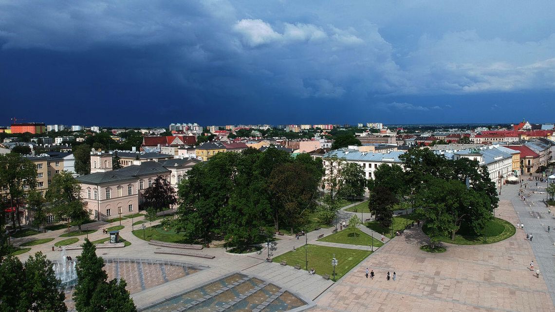 Pogoda na poniedziałek dla woj. lubelskiego. Może być burzowo