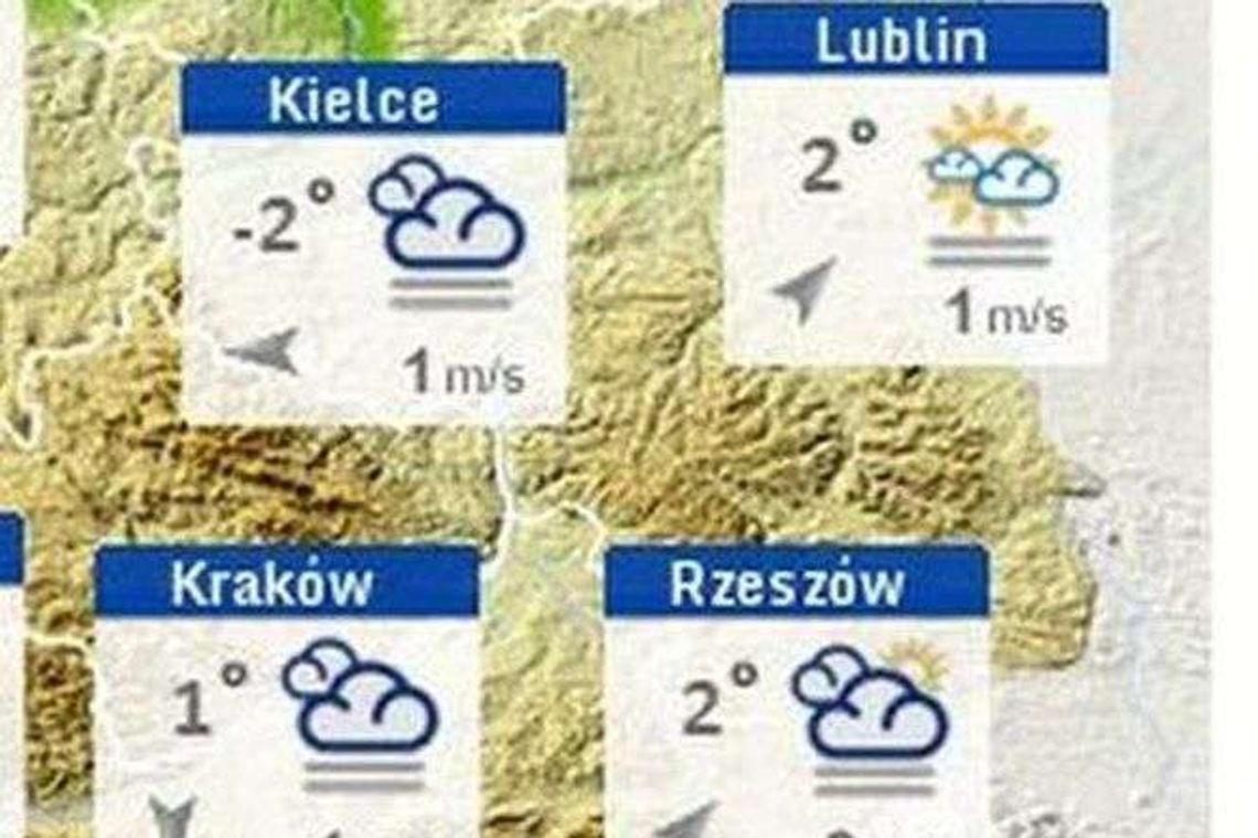 Pogoda na sobotę. Ma być pochmurno, ale pojwi się słońce 