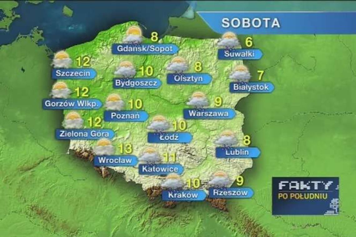 Pogoda na święta: Od niedzieli cieplej