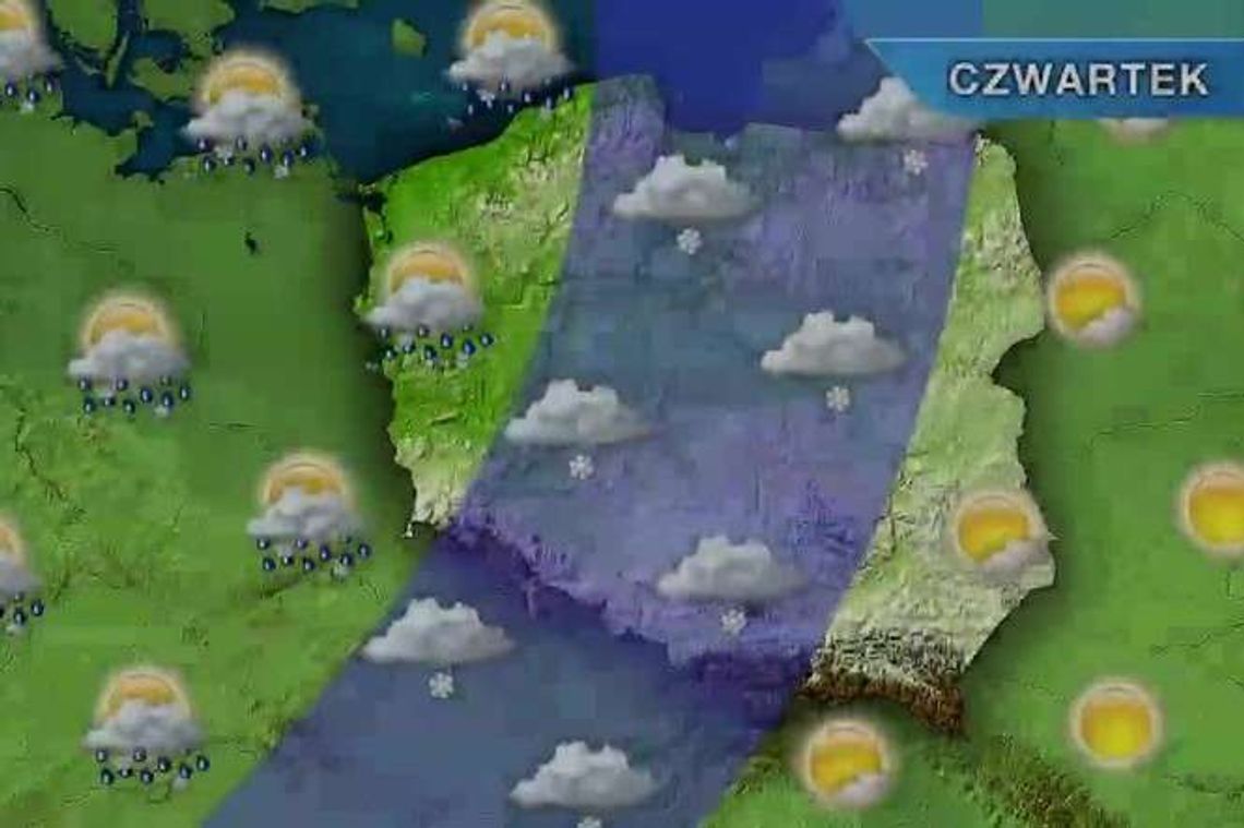 Pogoda w czwartek. Cyklon Dieter "przewietrzy" Polskę