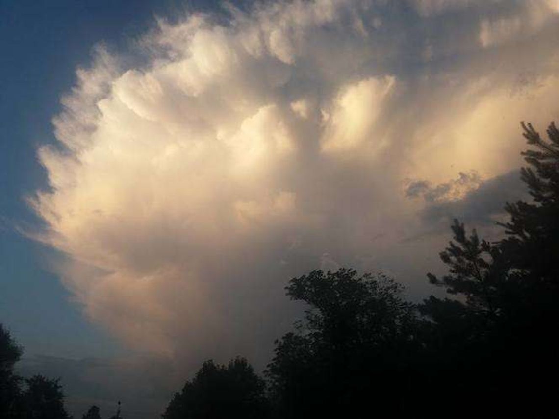 Pogoda w Lubelskiem. Ostrzeżenie przed burzami z gradem