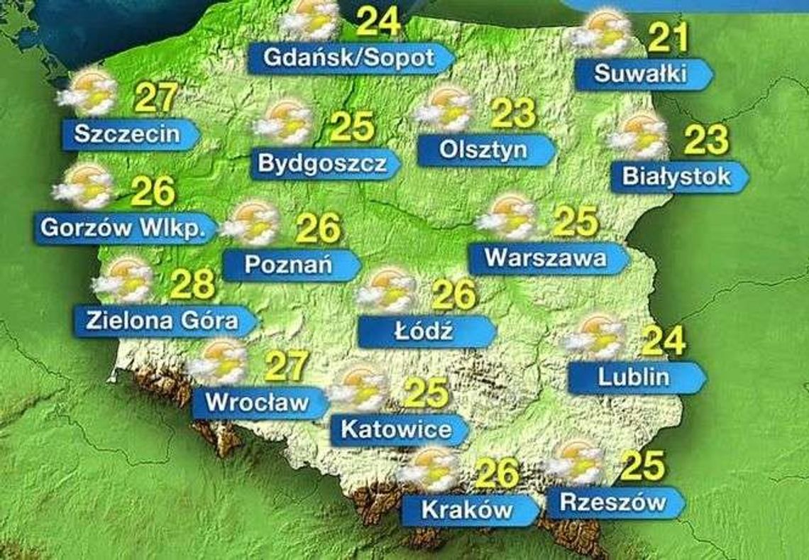 Pogoda w niedzielę w Lublinie i woj. lubelskim Pogoda w niedzielę w Lublinie i woj. lubelskim