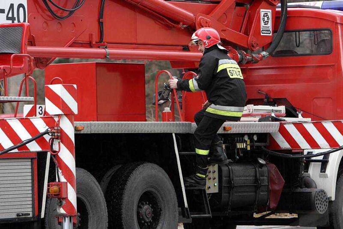 Pogotowie było daleko. Na pomoc pojechali strażacy