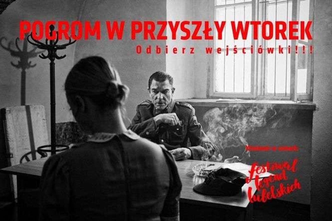 "Pogrom w przyszły wtorek". Odbierz bezpłatną wejściówkę na kinoteatr na zamku