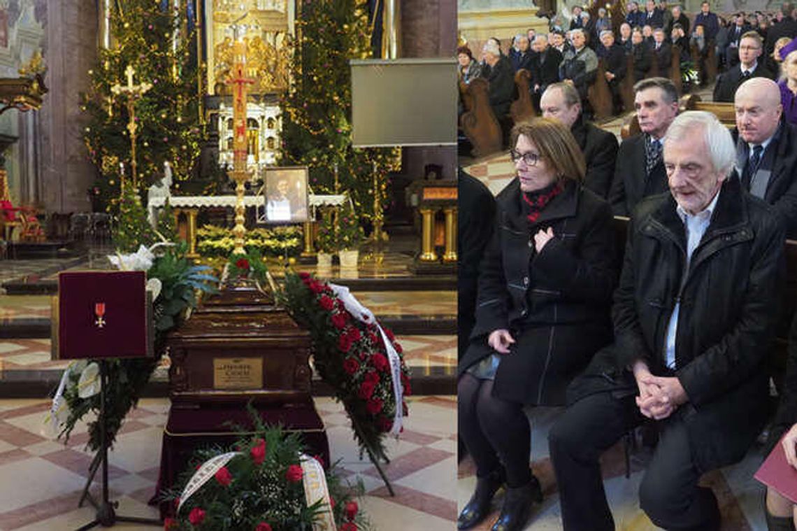 Pogrzeb prof. Henryka Ciocha. Pożegnała go rodzina, przyjaciele i znajomi [zdjęcia]
